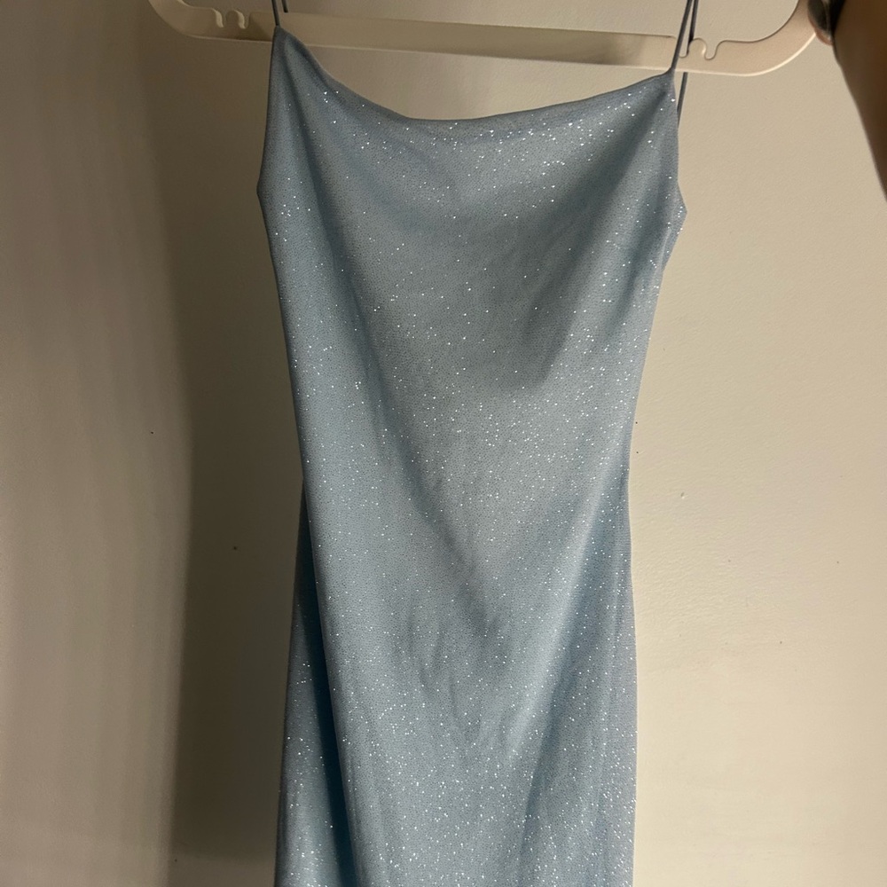 Sparkly Blue Dress